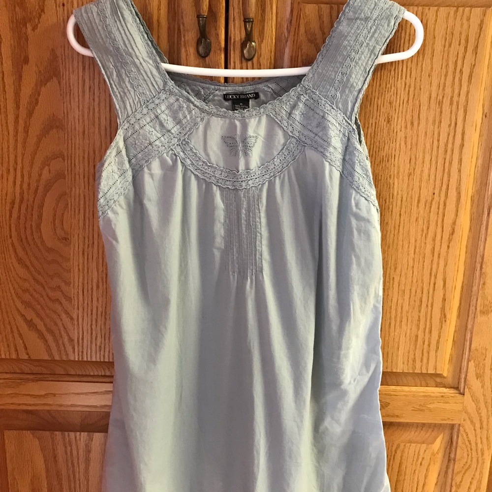 Lucky Brand dress or swim cover.